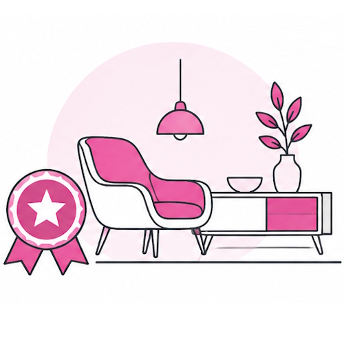 Positioning alongside leading furniture design work