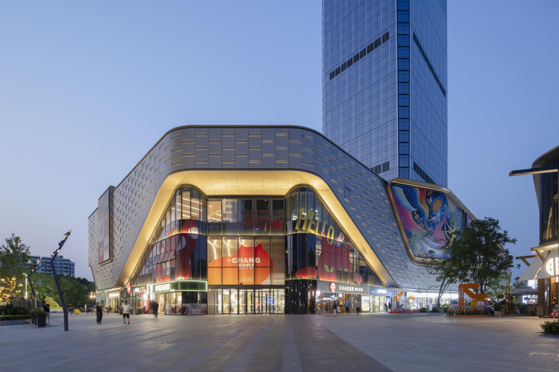 Mix Use Architectural Designs - Changshu Jinmao ISC