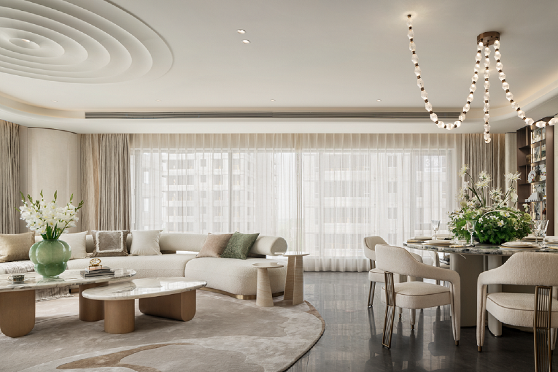 Residential - Xiangyang Binjiang Royal Mansion 195 ㎡ Model