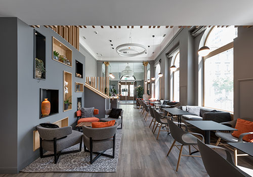 MUSE Design Awards - Bank in a Coffee shop or coffee shop in a Bank