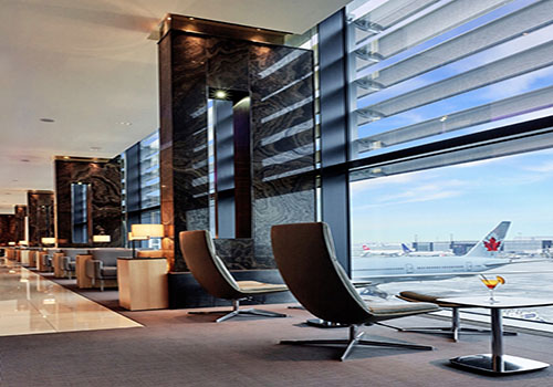 MUSE Design Awards Winner - Air Canada Maple Leaf Lounge London Heathrow Airport