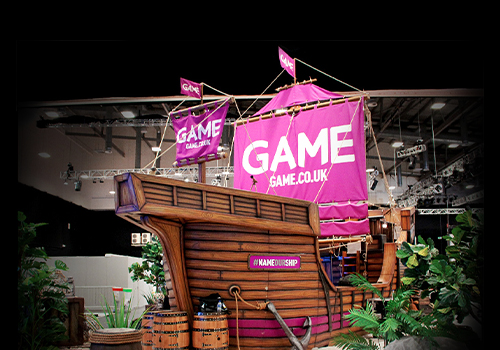 MUSE Design Awards - The Game Galleon - Exhibition Stand