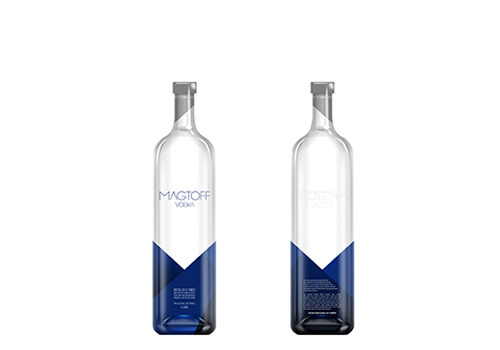 MUSE Design Awards - Magtoff Vodka Logo, Bottle and Case