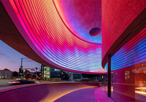 MUSE Design Awards - The Webster - Narrative Lighting Wall