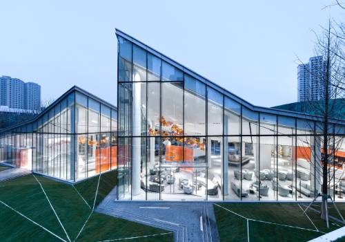 MUSE Design Awards Winner - Chengdu CIFI · Cloud Mansion Sales Center by SUNS DESIGN