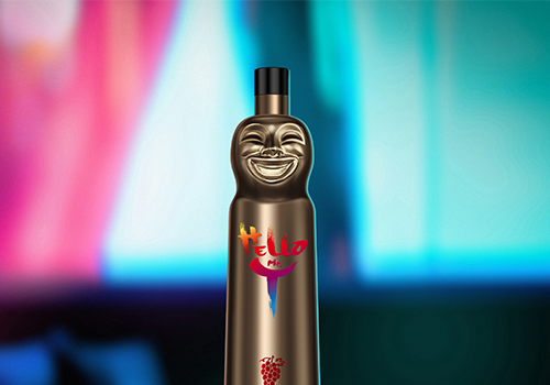 MUSE Design Awards Winner - Packaging design of HELLO Mr. T Red wine by zhongshihuanmei(dalian)Advertising Co., Ltd