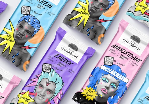 MUSE Design Awards Winner - Motivational granola bars pack with Instagram AR filter