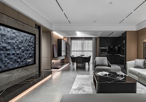 MUSE Design Awards Winner - Warm Black by Chen Haopeng (Shenzhen) Interior Design Co., Ltd.