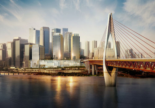 MUSE Design Awards Winner - Shimao Gate of Chongqing by SHUISHI