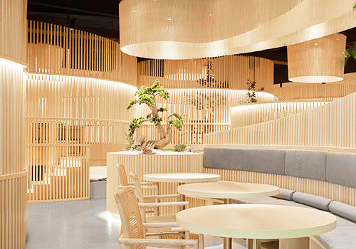 MUSE Design Awards - SUSHARE Vegetarian Restaurant —— The Echoes from Bamboo