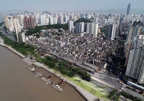 MUSE Design Awards - Shuomen Street and Pier Renovation of Wangjiang Road in Luch
