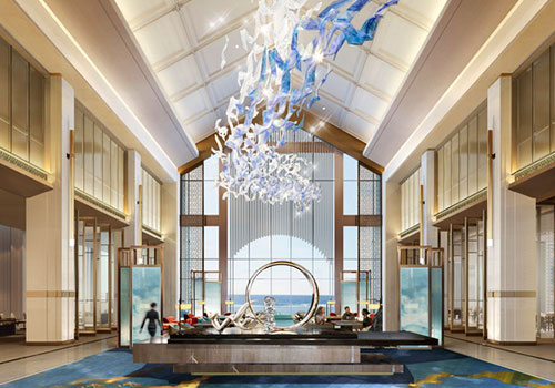 MUSE Design Awards Winner - Funing Jinsha Lake Hot Spring Resort project hotel area