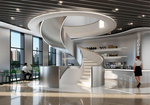 MUSE Design Awards - Shimao canal financial headquarters D1&A8 office design proj