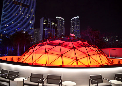 MUSE Design Awards - Verizon 5G Dome at Super Bowl