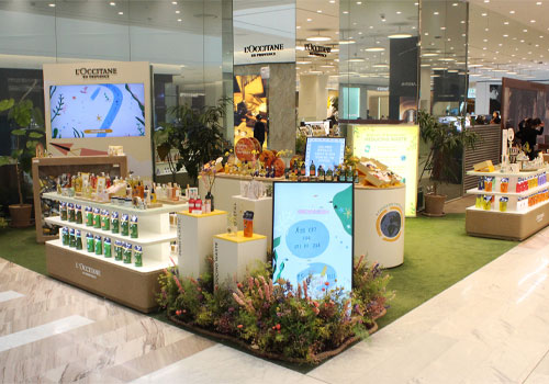 MUSE Design Awards Winner - L'Occitane Eco Pop-Up Store (Seoul) by SUM Korea Co., Ltd.