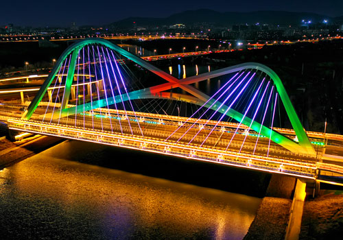 MUSE Design Awards -  The lighting design of the Qinhuai Bay Bridge