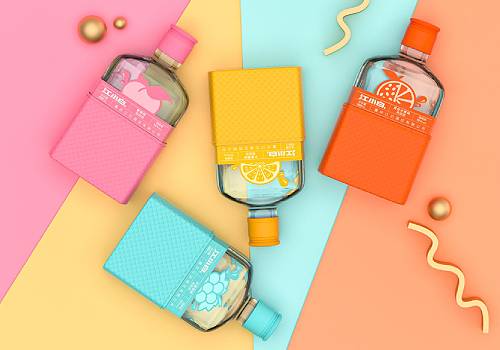 MUSE Design Awards - Colorful fruit cube creative packaging