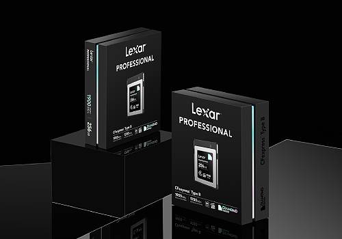 MUSE Design Awards - Lexar Professional CFexpress  Type B Card DIAMOND Series Box