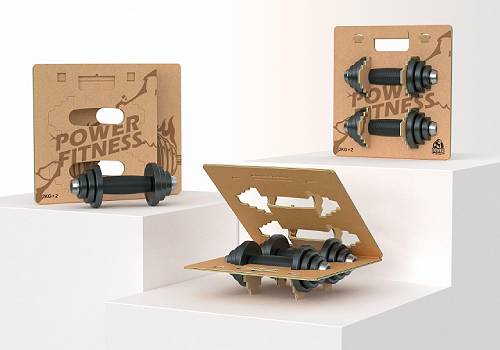 MUSE Design Awards - Eco Power dumbbells packaging