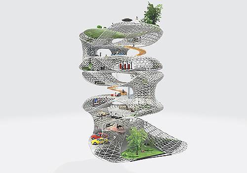 MUSE Design Awards Winner - human’s nest house(籠の家) by NRC architecture & design office CO.,Ltd.