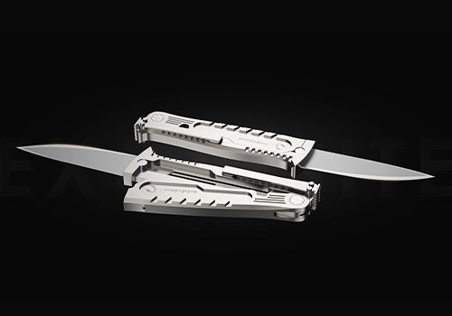 MUSE Design Awards Winner - Exoskeleton Knife- for Everyday Carry by Exoskeleton knife design studio