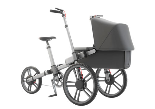 MUSE Design Awards Winner - JIMU Modular Bicycle by China University of Geosciences, Wuhan