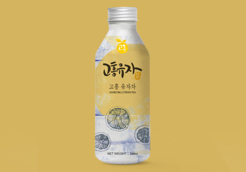 MUSE Design Awards Winner - Korean Grapefruit Tea by www.sun-design.cn