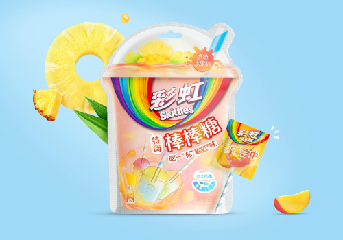 MUSE Design Awards - Skittles lollipop packaging design