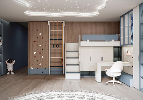 MUSE Design Awards Winner - Yunshu series children's room by Guangdong piano science and art home Co.,Ltd