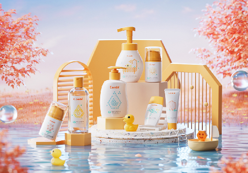 MUSE Design Awards Winner - Combi Baby Care Packaging Collection by Guangzhou DAKOO marketing planning advertising company