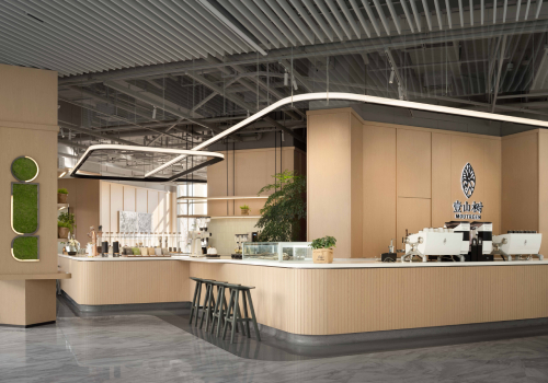 MUSE Design Awards Winner - Kerry Qinhuangdao Sales Centre Cafe Bar by QUAD Studio