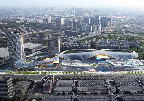 MUSE Architectural Design Winner - Chengdu International Railway Exhibition and Trading Center by Aedas