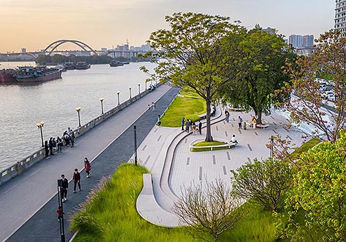 MUSE Design Awards Winner - Yuexiu Tianhui Jiangwan Riverside Park by GUANGZHOU CITY CONSTRUCTION DEVELOPMENT DESIGN INSTITUTE CO., LTD.