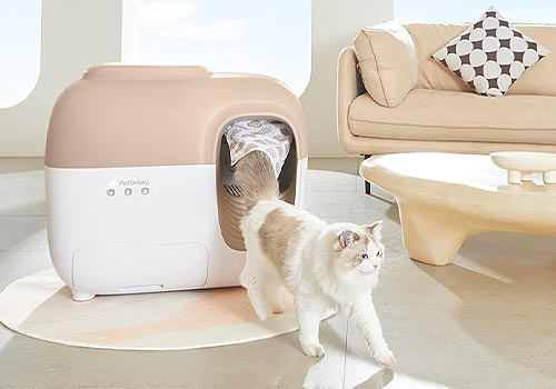 MUSE Design Awards Winner - Snow Plus Self-cleaning Litter Box by PetSnowy Co.