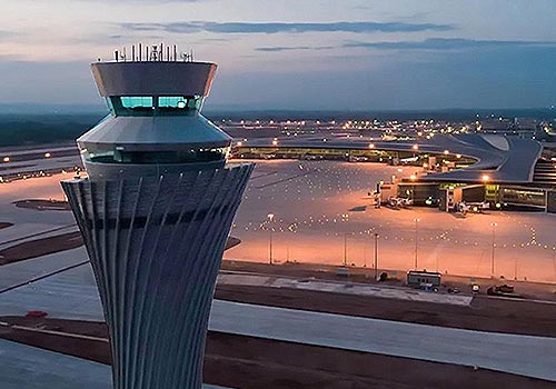 MUSE Design Awards Winner - ATC Tower 1 of Tianfu International Airport by China Southwest Architectural Design and Research Institute Corp. LTD