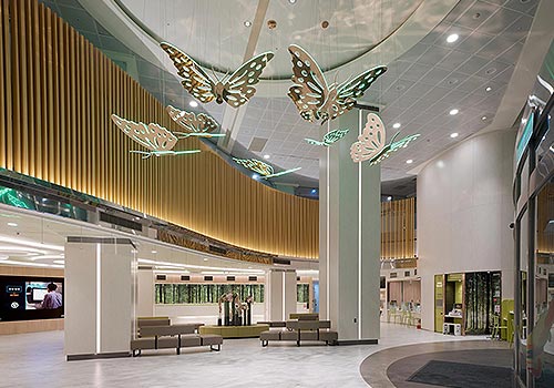MUSE Design Awards Winner - Taipei Medical University Hospital Lobby by Y&F Interior Design Corp.
