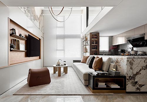 MUSE Design Awards Winner - POLY TIMEZONE APARTMENT by UHOUSE DESIGN
