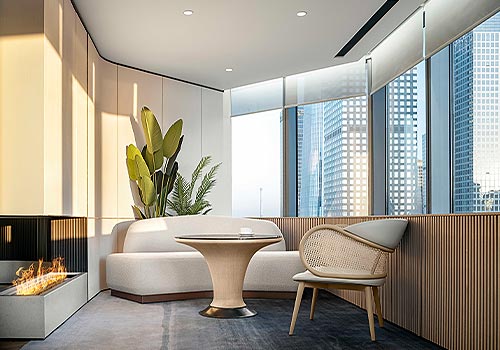 MUSE Design Awards Winner - Kerry Centre Beijing Sales Lounge by QUAD Studio