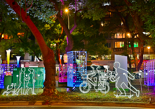MUSE Design Awards Winner - 2023Light Up the Future-Taiwan Lantern Festival in Taipei by Alchelight Lighting Design Co., Ltd. 