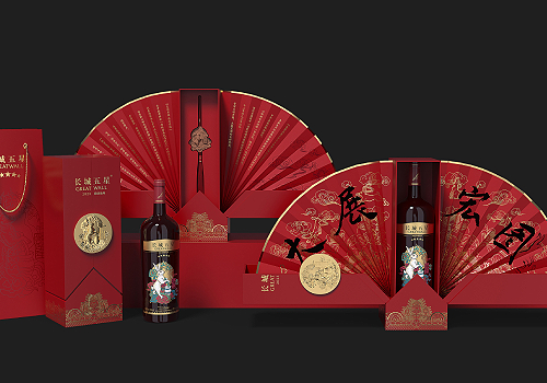 MUSE Design Awards Winner - Great Wall Five-Star 2023 Rabbit Year Zodiac Wine  by Beijing Herun Detang Culture Media Co. LTD