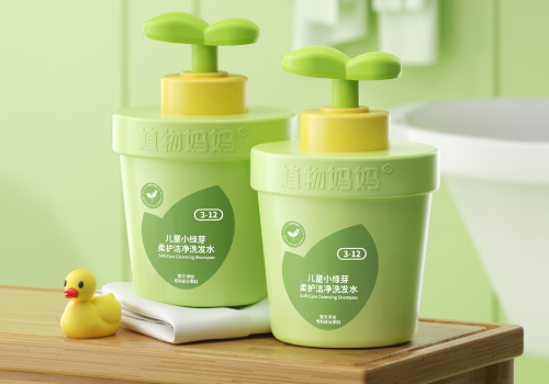 MUSE Design Awards Winner - Little Green Bud Shampoo for Kids by Ningbo Jinge Culture Media Co., Ltd.