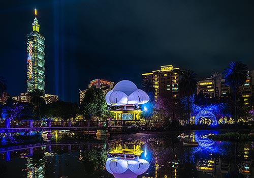 MUSE Design Awards - 2023 Taiwan Lantern Festival in Taipei |Lake Light and Leisu