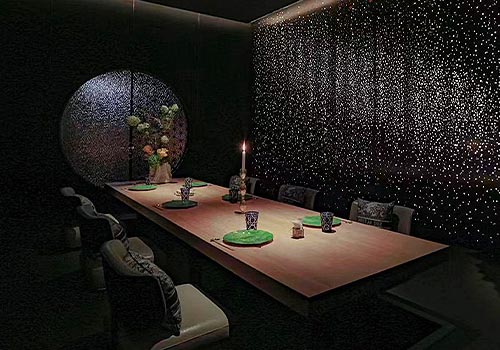 MUSE Design Awards Winner - Suzhou SAKI Japanese restaurant soft decoration design by Yanchao Peng