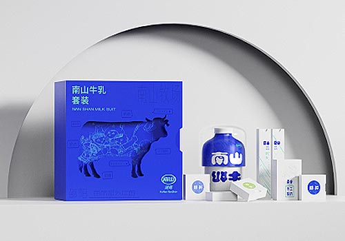 MUSE Design Awards Winner - Nanshan Milk Packaging by Xu Lingcong, Wang Linhe