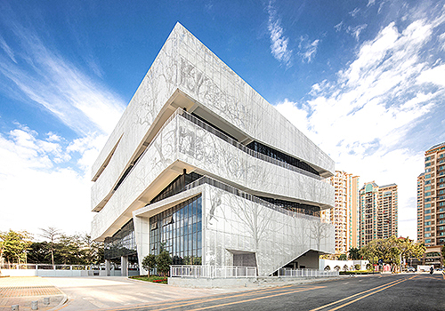 MUSE Design Awards Winner -  Xin’an Sub-district Integrated Service Building by Zhubo Design