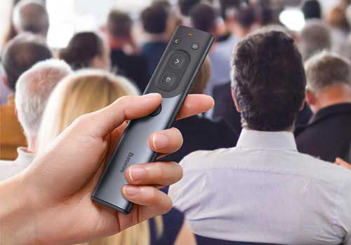 MUSE Design Awards Winner - Baseus Orange Dot AI Wireless Presenter by SHENZHEN BASEUS TECHNOLOGY CO.,LTD