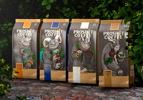 MUSE Design Awards Winner - Proshot Coffee by Mohsen Koofiani