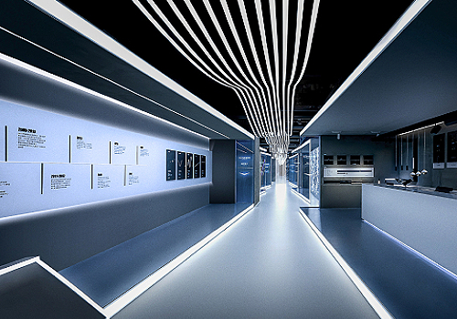 MUSE Design Awards Winner - Tongji University Museum · CDN Light Art Exhibition Hall by inDare Space