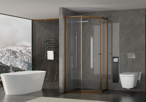 MUSE Design Awards Winner - S6 In-fly Shower Door by Guangdong Rosery Bath Equipment Co.,Ltd