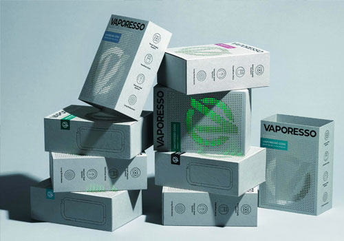 MUSE Design Awards Winner - VAPORESSO COSS Packaging Design by Shenzhen Smoore Technology Co.,Ltd